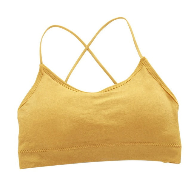 Strappy Fitness Sports Bra