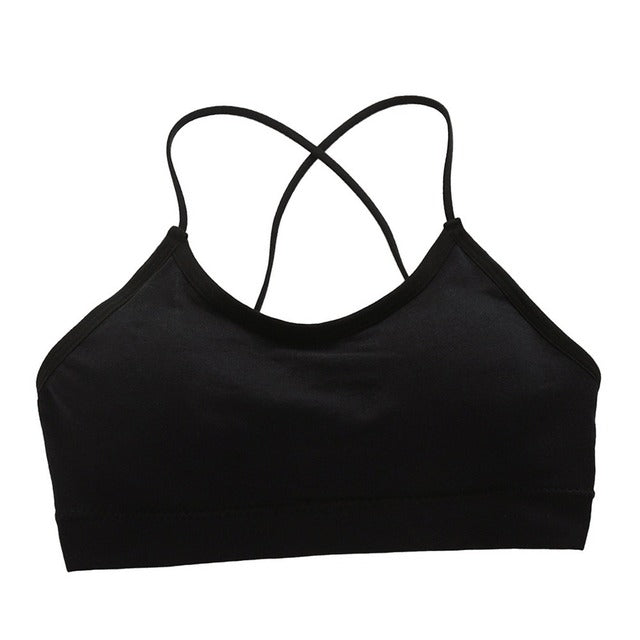 Strappy Fitness Sports Bra