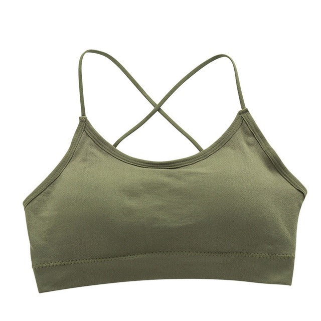 Strappy Fitness Sports Bra