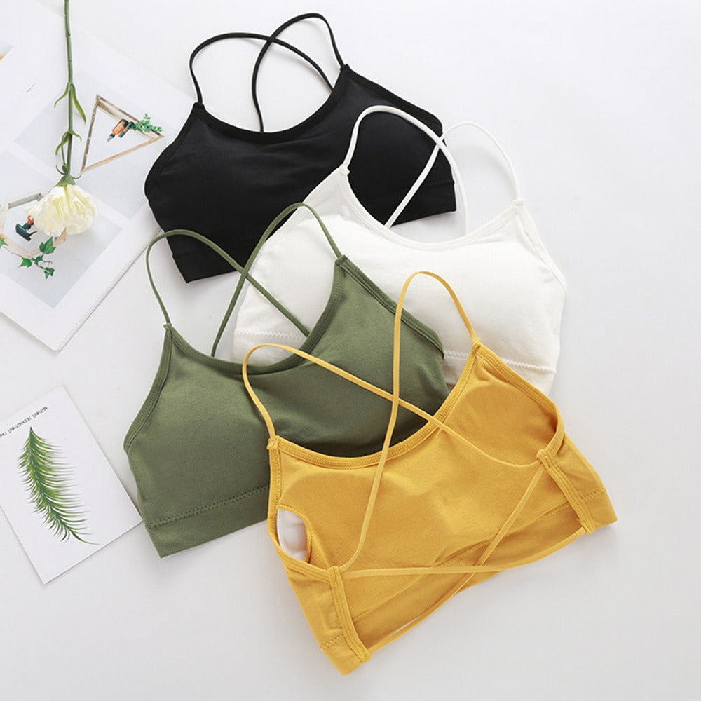 Strappy Fitness Sports Bra