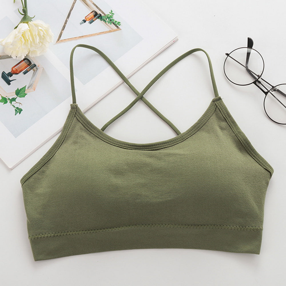 Strappy Fitness Sports Bra
