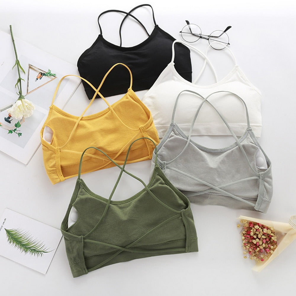 Strappy Fitness Sports Bra
